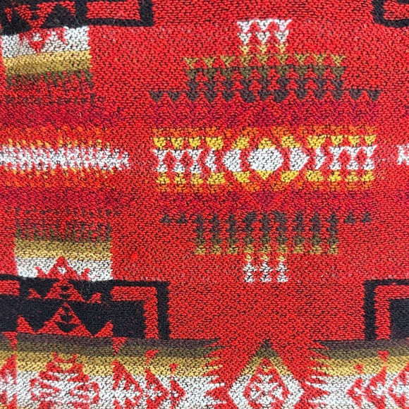 Pendleton Southwest Native American Patterned Large Zippered Wool Tote Bag - Picture 5 of 14